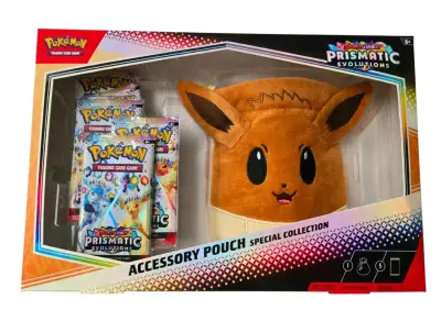 Set de colección Pokémon Prismatic Evolutions con estuche Eevee - miniatura 2