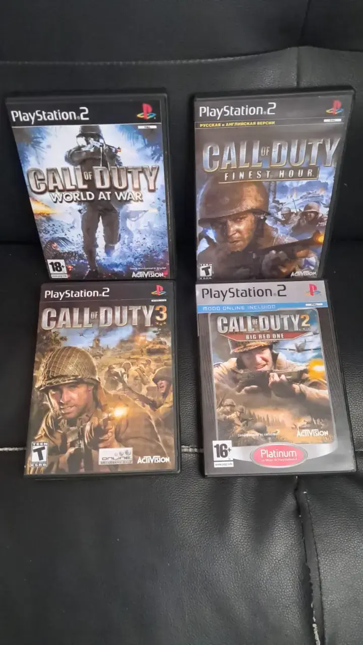 Pack Call of Duty PS2 (Alternativos) - 1