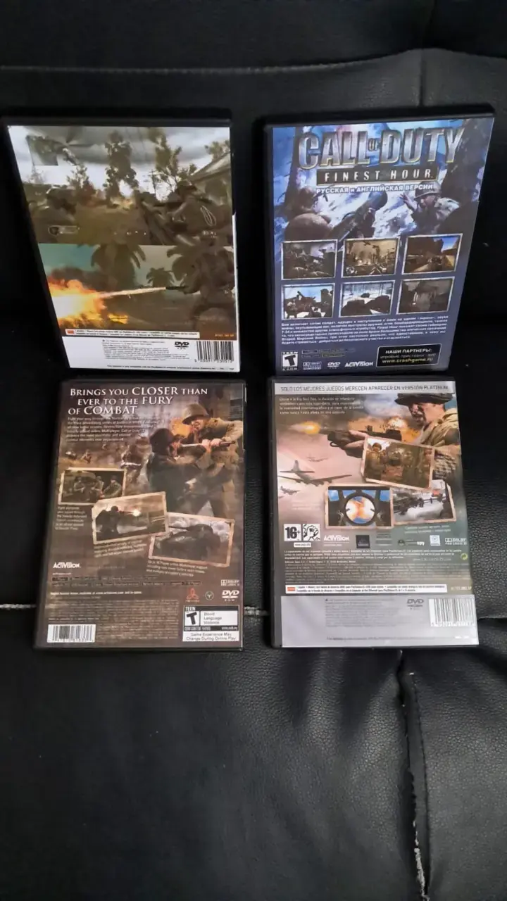 Pack Call of Duty PS2 (Alternativos) - 2