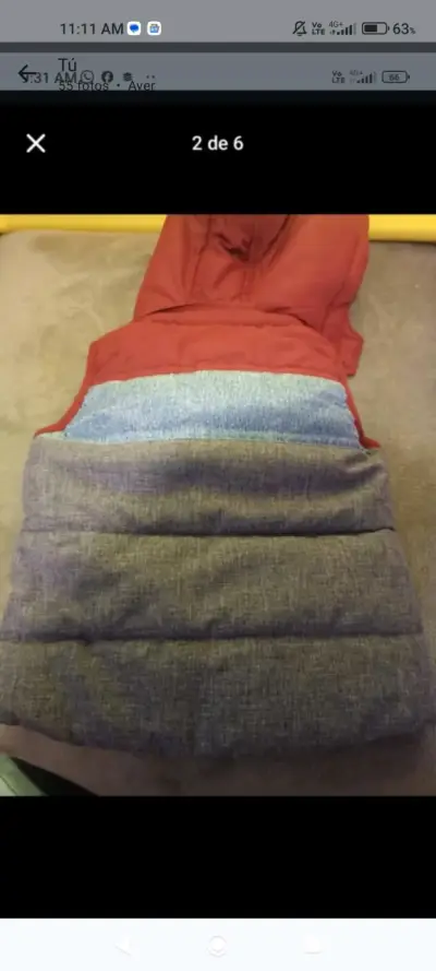 Chaleco acolchado con capucha para niños 6mil - miniatura 4