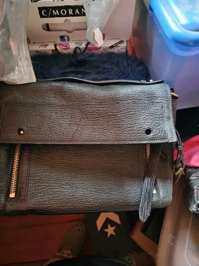 Cartera de cuero negra 3.1 Phillip Lim - miniatura 1
