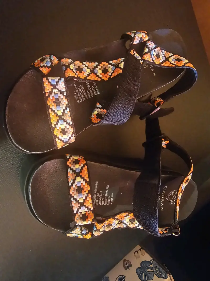 Sandalias Plataforma Multicolor Mujer C/Moran - 1