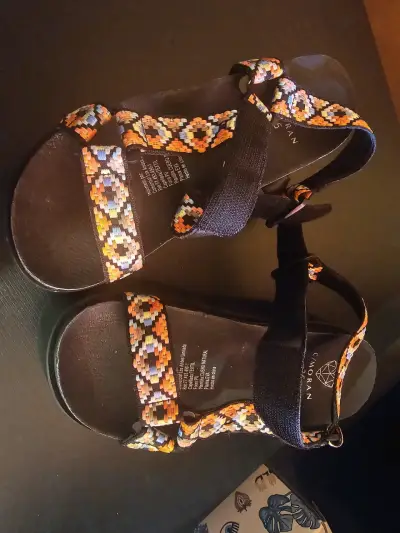 Sandalias Plataforma Multicolor Mujer C/Moran - miniatura 1