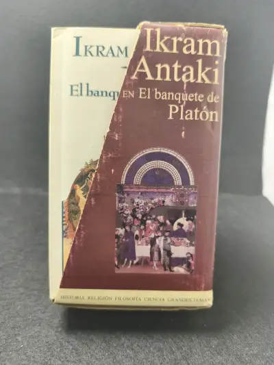 Colección de libros Ikram Antaki El Banquete de Platón - miniatura 1