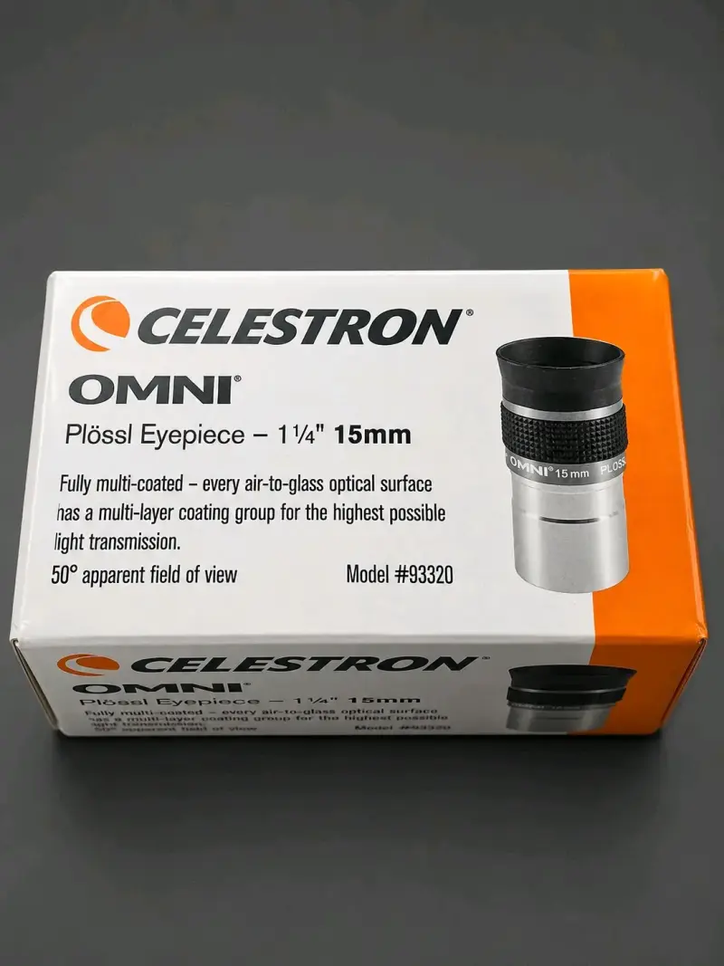 Ocular Celestron Omni Plössl 15mm para telescopios - 1