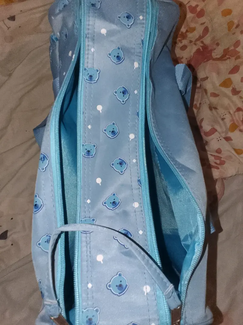 Bolso azul para bebé - 3