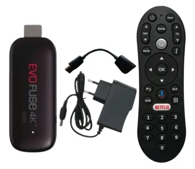 TV Box EVO Fuse 4K 32GB Android Certificado - miniatura 4