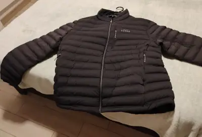 Chaqueta acolchada negra para hombre marca Kanku - miniatura 1