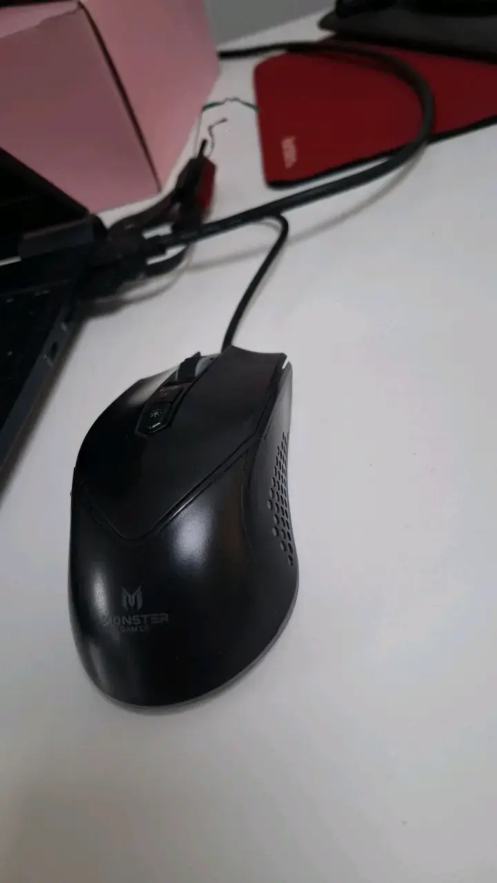 Mouse Gamer Monster con Cable USB - 2