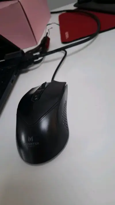 Mouse Gamer Monster con Cable USB - miniatura 2