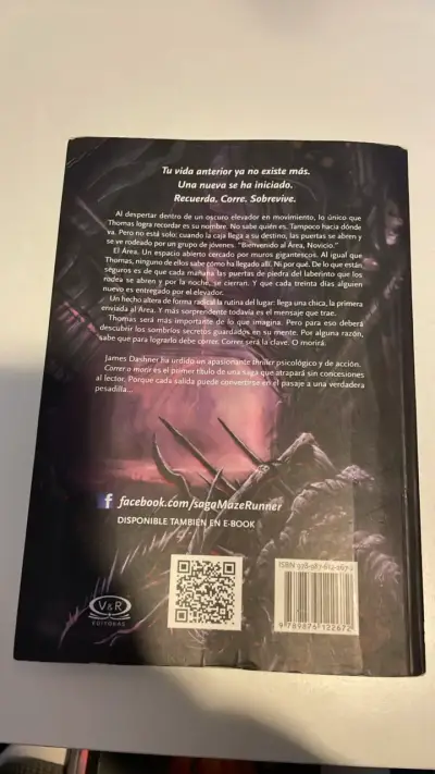 Libro Maze Runner: Correr o Morir - miniatura 5