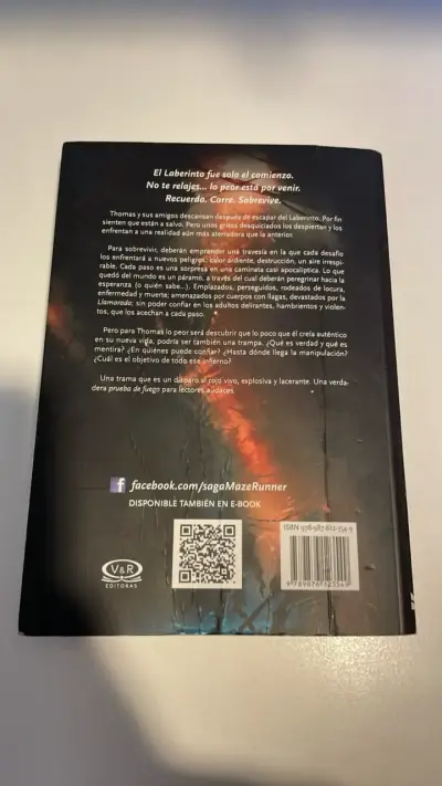 Libro Maze Runner: Prueba de Fuego - miniatura 2