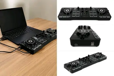 Controlador DJ USB compacto con jog wheels - miniatura 1