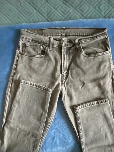 Skinny Jeans grises Levi's para hombre - miniatura 1