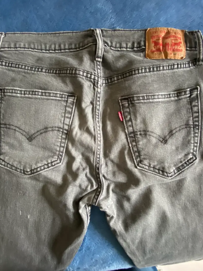 Skinny Jeans grises Levi's para hombre - 2