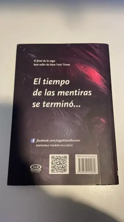 Libro Maze Runner: La Cura Mortal - miniatura 2
