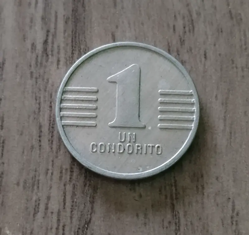 Moneda de colección Un Condorito 1984 - 1