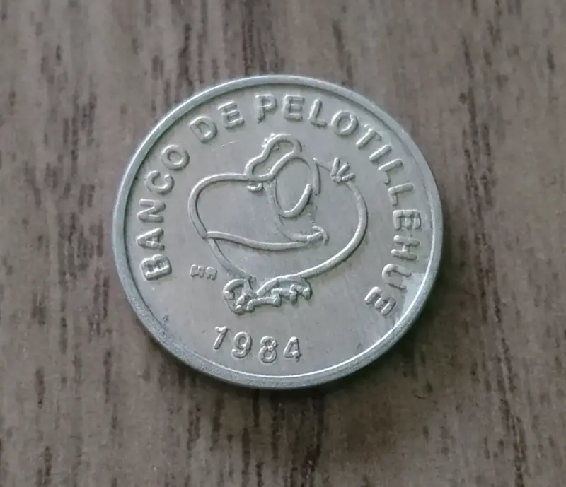 Moneda de colección Un Condorito 1984 - 2