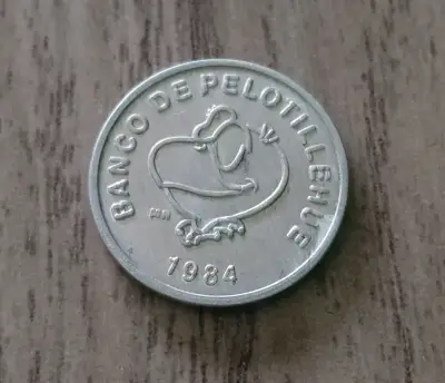 Moneda de colección Un Condorito 1984 - miniatura 2