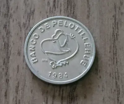 Moneda de colección Un Condorito 1984 - miniatura 4
