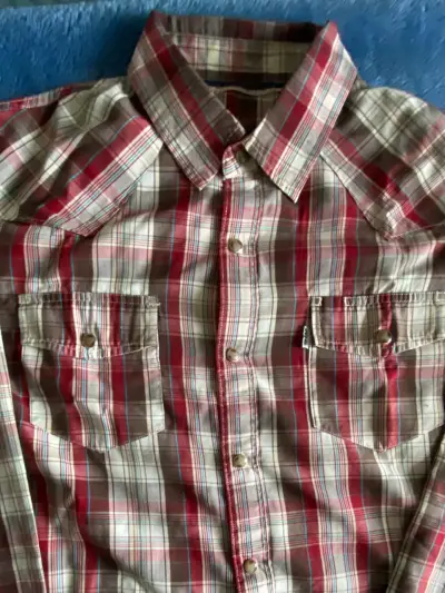 Camisa Levi’s a cuadros para hombre - miniatura 2