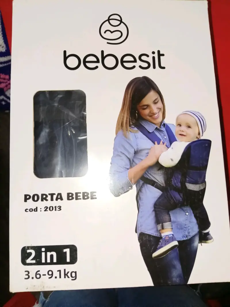 Porta Bebé Bebesit 2 en 1 3.6-9.1 kg