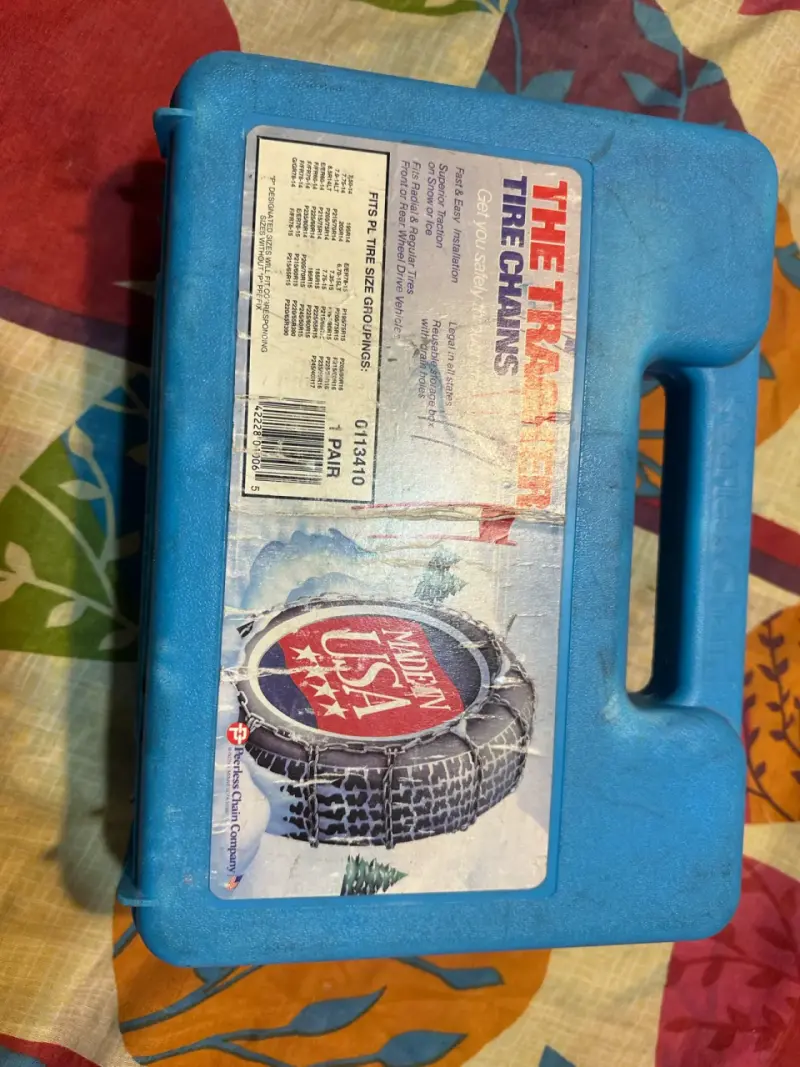 Cadenas para neumáticos en caja - 2