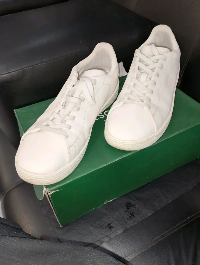 Zapatillas blancas Lacoste Court Zero para hombre