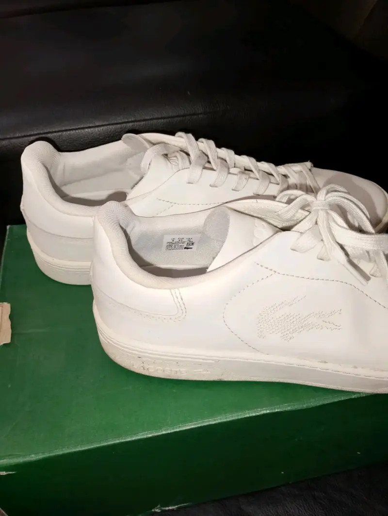 Zapatillas blancas Lacoste Court Zero para hombre - 2