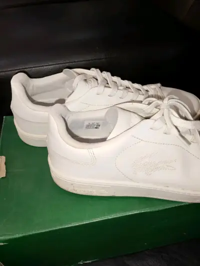 Zapatillas blancas Lacoste Court Zero para hombre - miniatura 2