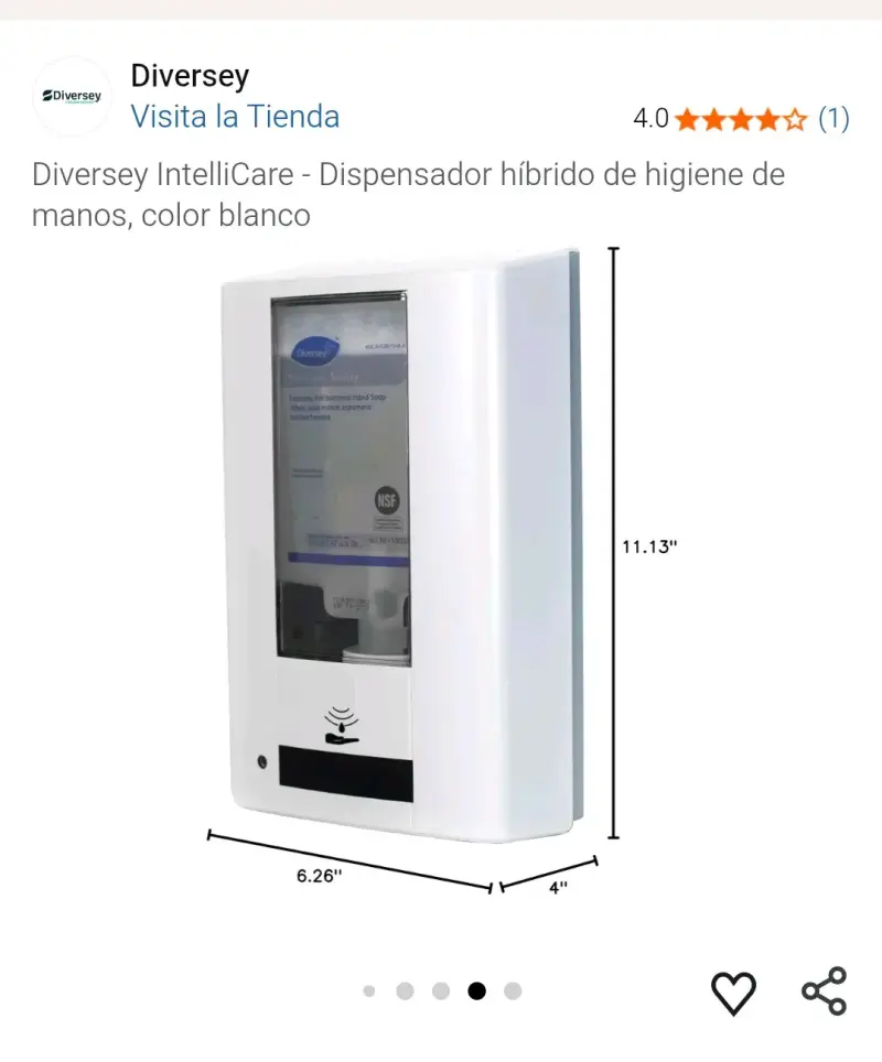 Dispensador Manual, 6 unidades. - 4