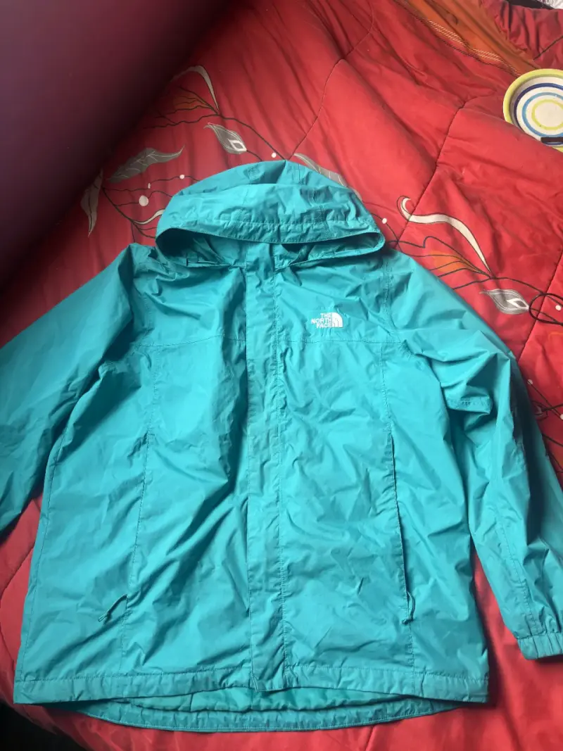 Chaqueta impermeable turquesa The North Face - 1