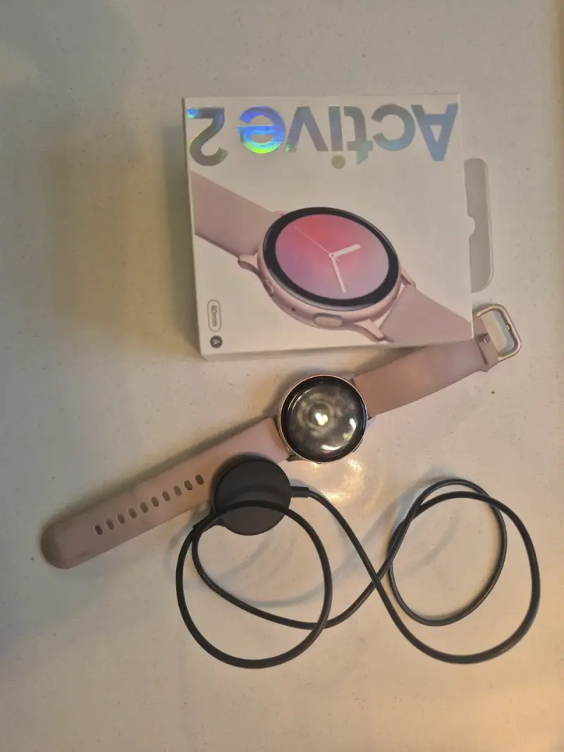 Smartwatch Samsung Galaxy Active 2 Rosa con Cargador