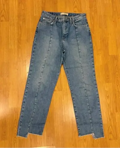 Jeans de mezclilla azul Bershka t 36 - miniatura 2