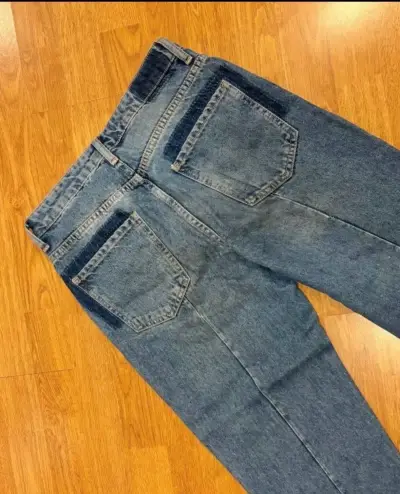 Jeans de mezclilla azul Bershka t 36 - miniatura 3