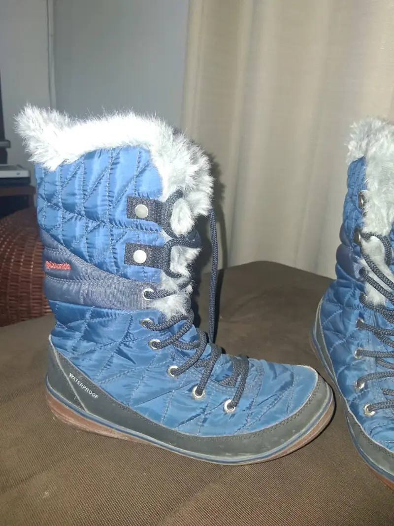 Botas de invierno impermeables Columbia azules - 3
