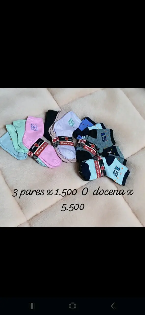 Pack de calcetines para niños y adultos - 3