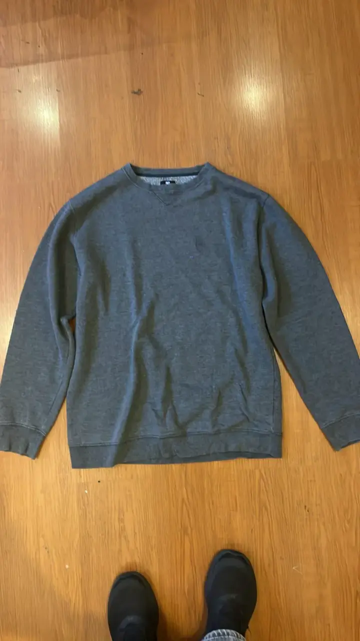 Polerón gris DC talla XL