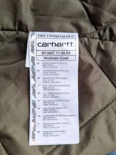 WIP Hickman coat Carhartt - miniatura 6