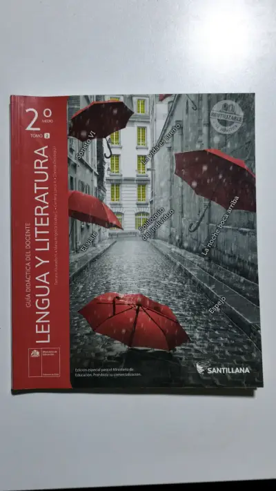 Guía Docente Lengua y Literatura 2° Medio Santill - miniatura 2