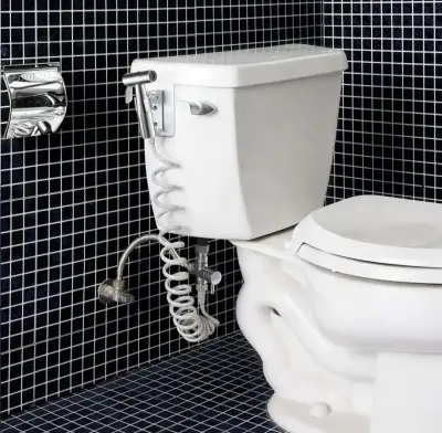 Ducha bidet de mano para baño con manguera - miniatura 2