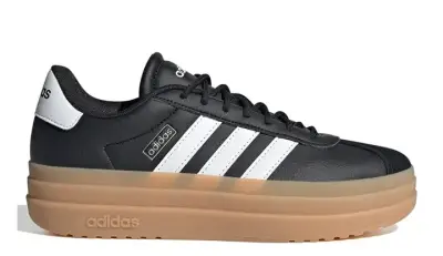 Zapatillas deportivas negras Adidas con suela gruesa - miniatura 2