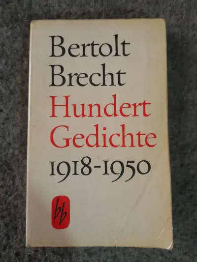 Libro 'Hundert Gedichte 1918-1950' de Bertolt Brecht - miniatura 1