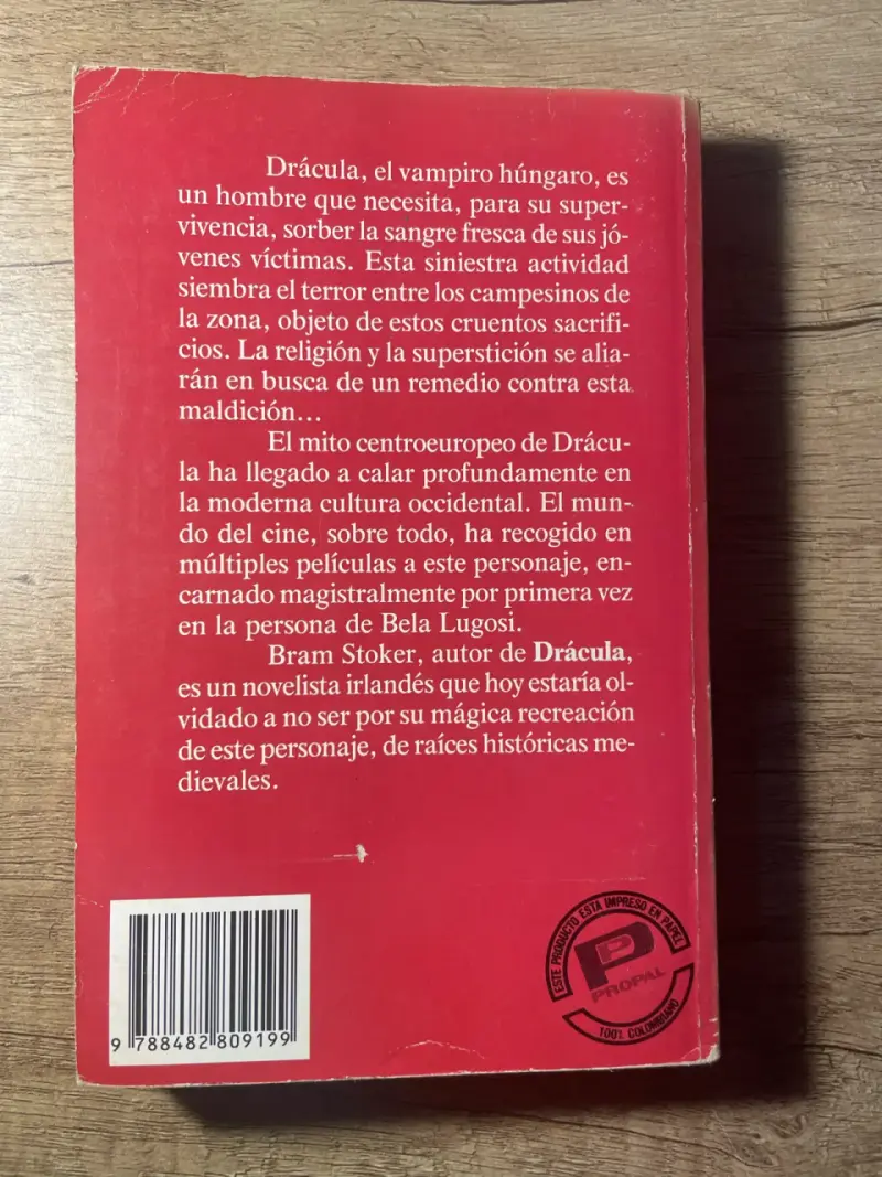 Libro 'Drácula' de Bram Stoker - 2