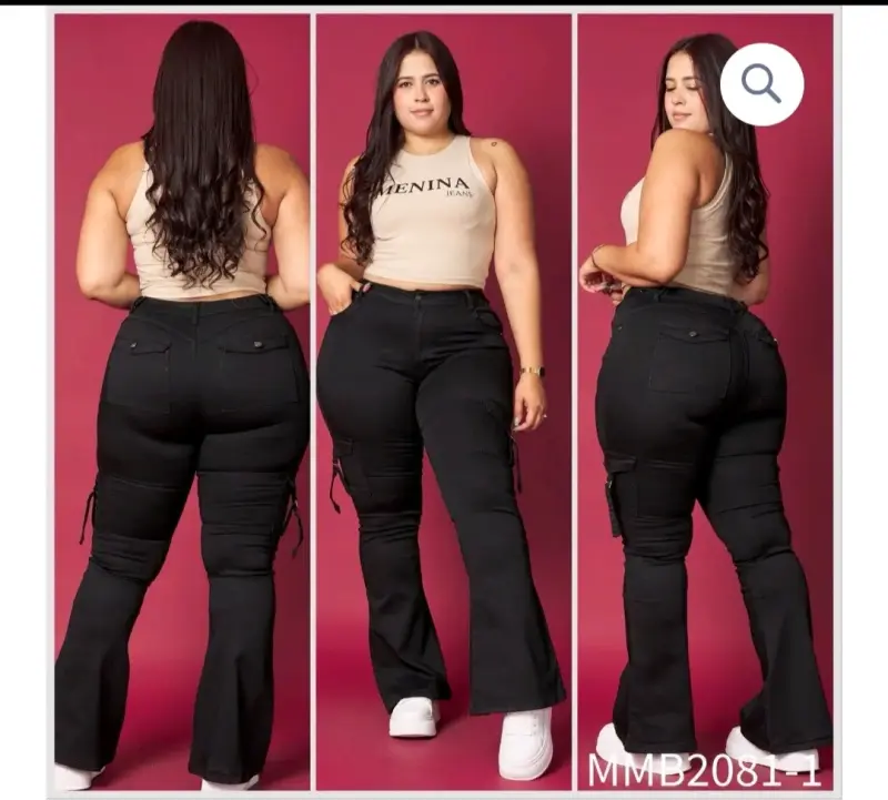 Jeans Flare Cargo