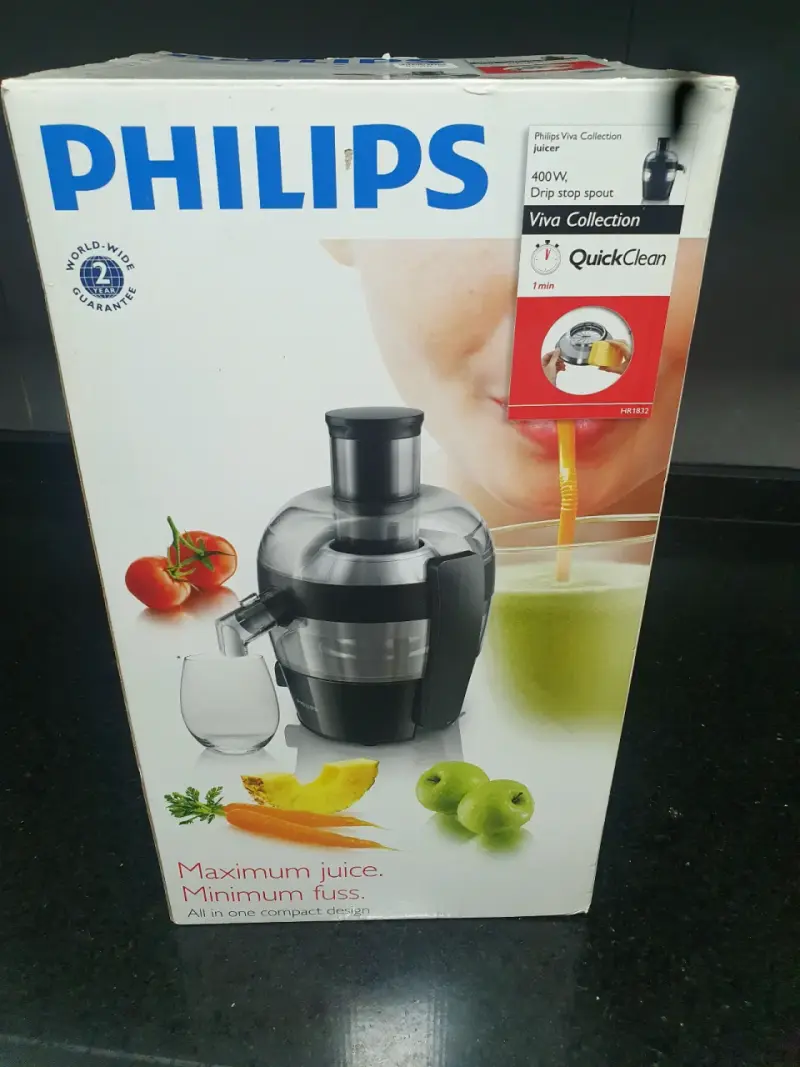 Extractor de jugos Philips QuickClean 400W - 4