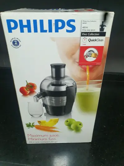 Extractor de jugos Philips QuickClean 400W - miniatura 4