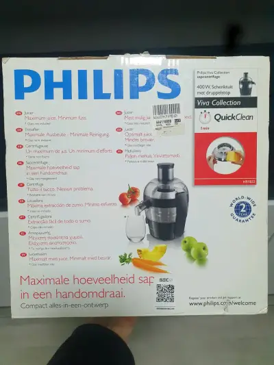 Extractor de jugos Philips QuickClean 400W - miniatura 5