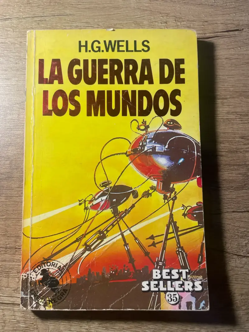 Libro 'La Guerra de los Mundos' de H.G. Wells - 1
