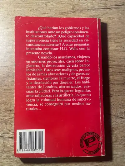 Libro 'La Guerra de los Mundos' de H.G. Wells - miniatura 2